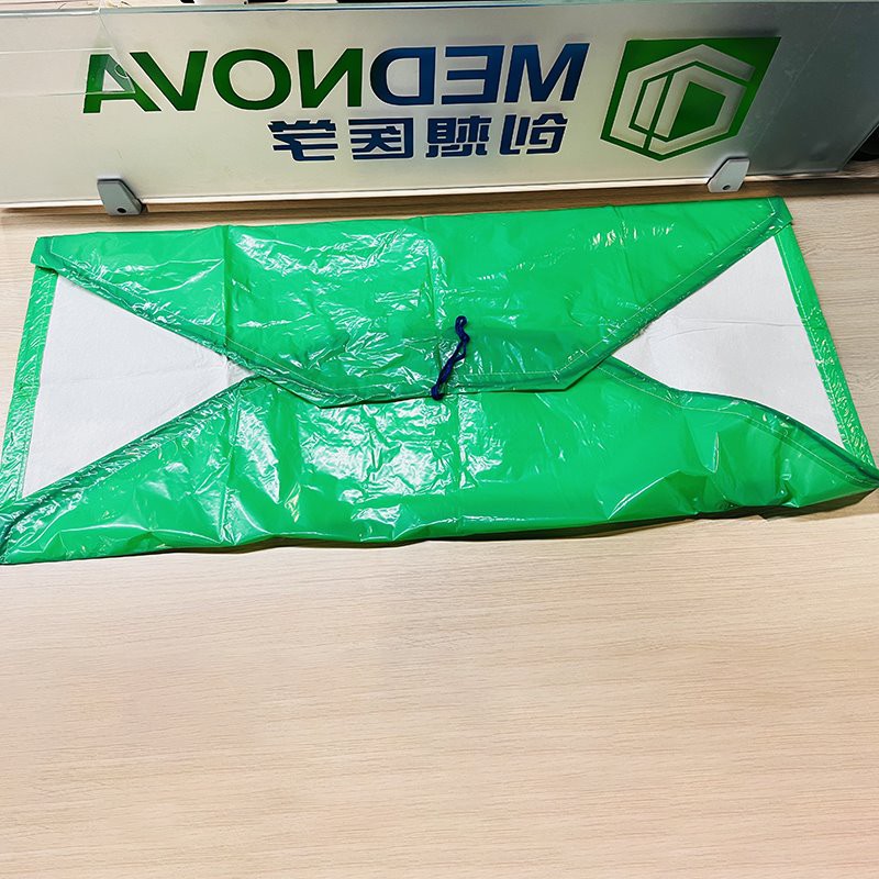 Disposable Leak Proof & Flexible Size Endoscope Transport Pad Instrument Bag with Drawstring Ties